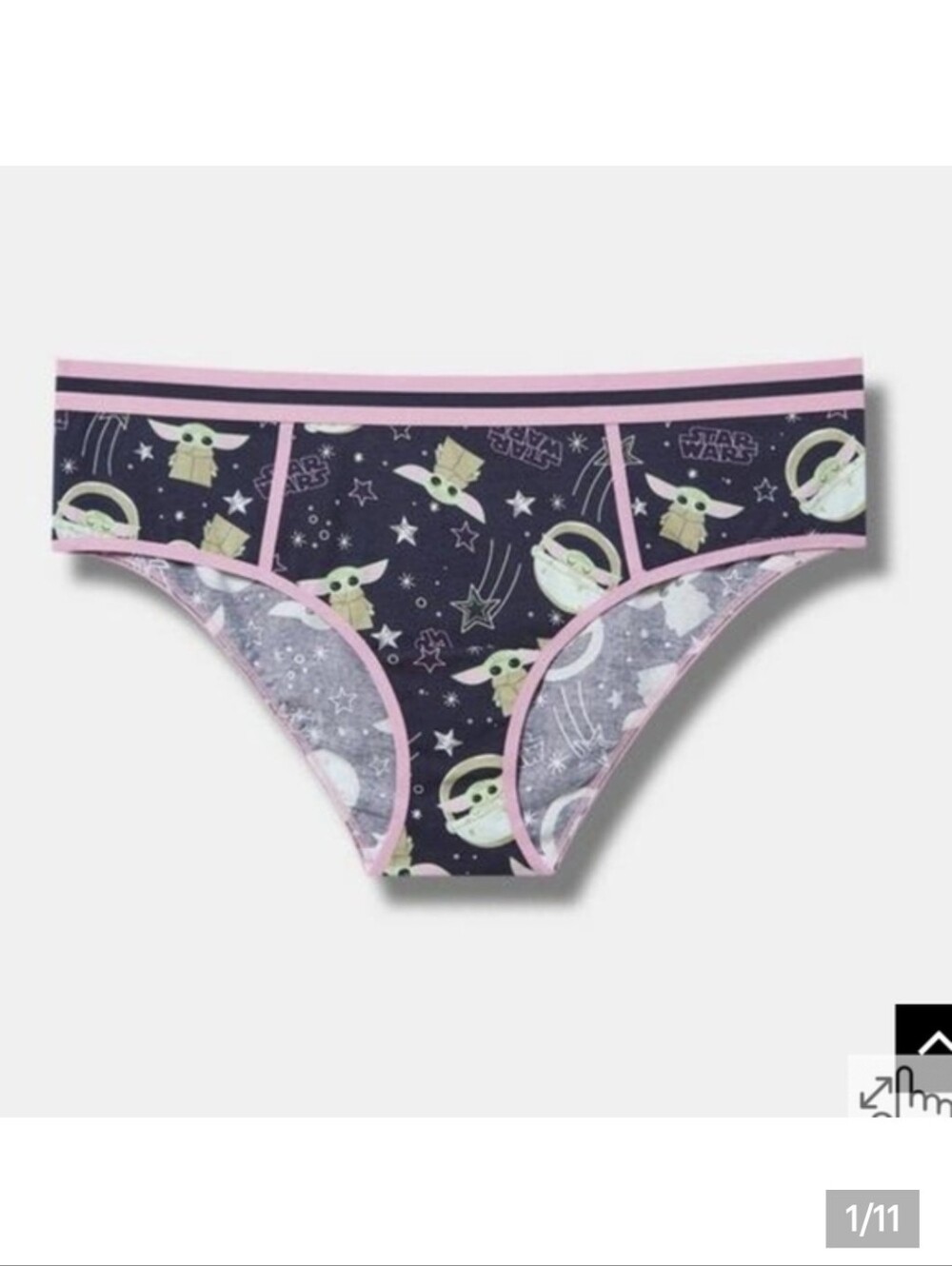 Grogu Torrid Star Wars The Child New Cotton Hipster Panty Size 3x Baby Yoda